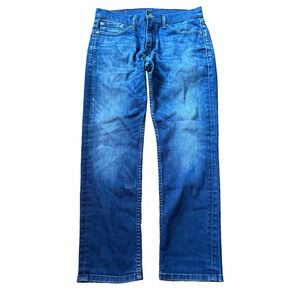 Levi's 511 Jeans Women's 32x30 Blue Dark Wash Slim Straight Leg Jeans